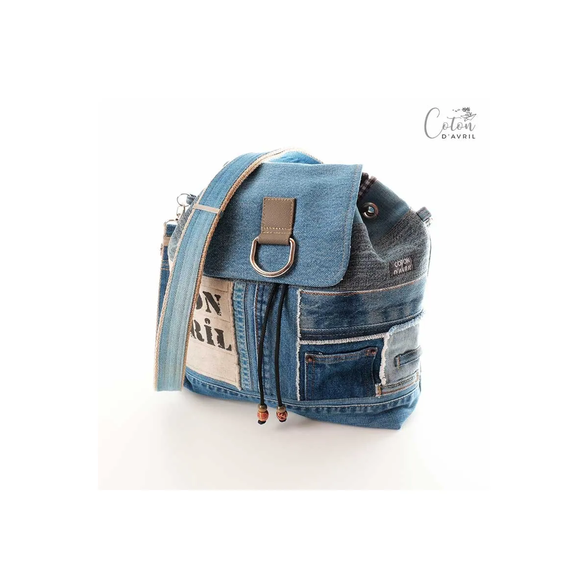 Sac à dos Coton d'Avril SIGNATURE Jeans