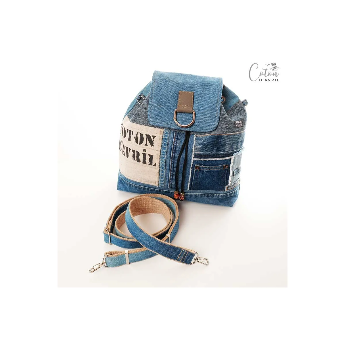 Sac à dos Coton d'Avril SIGNATURE Jeans