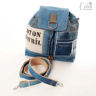 Sac à dos Coton d'Avril SIGNATURE Jeans