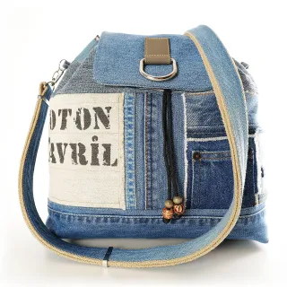 Sac à dos Coton d'Avril SIGNATURE Jeans