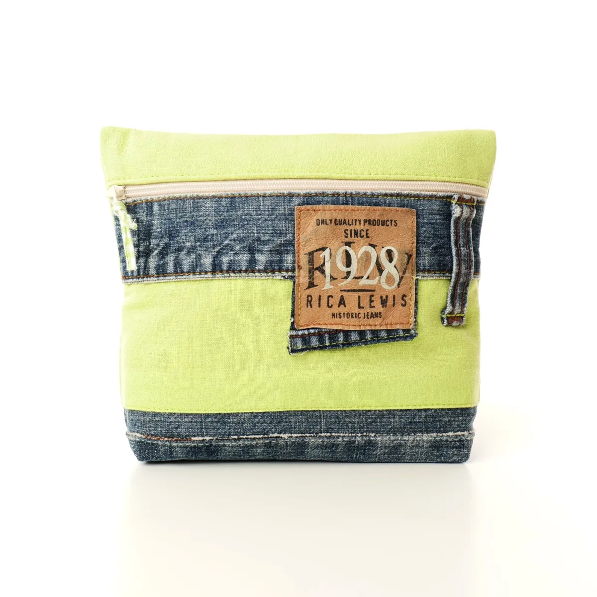 Pochette Coton d'Avril JEAN LIN vert