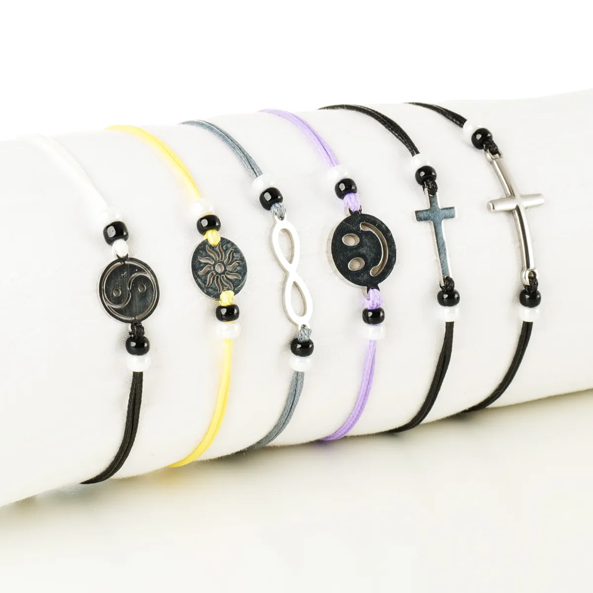 Bracelet coton d'avril  Symboles