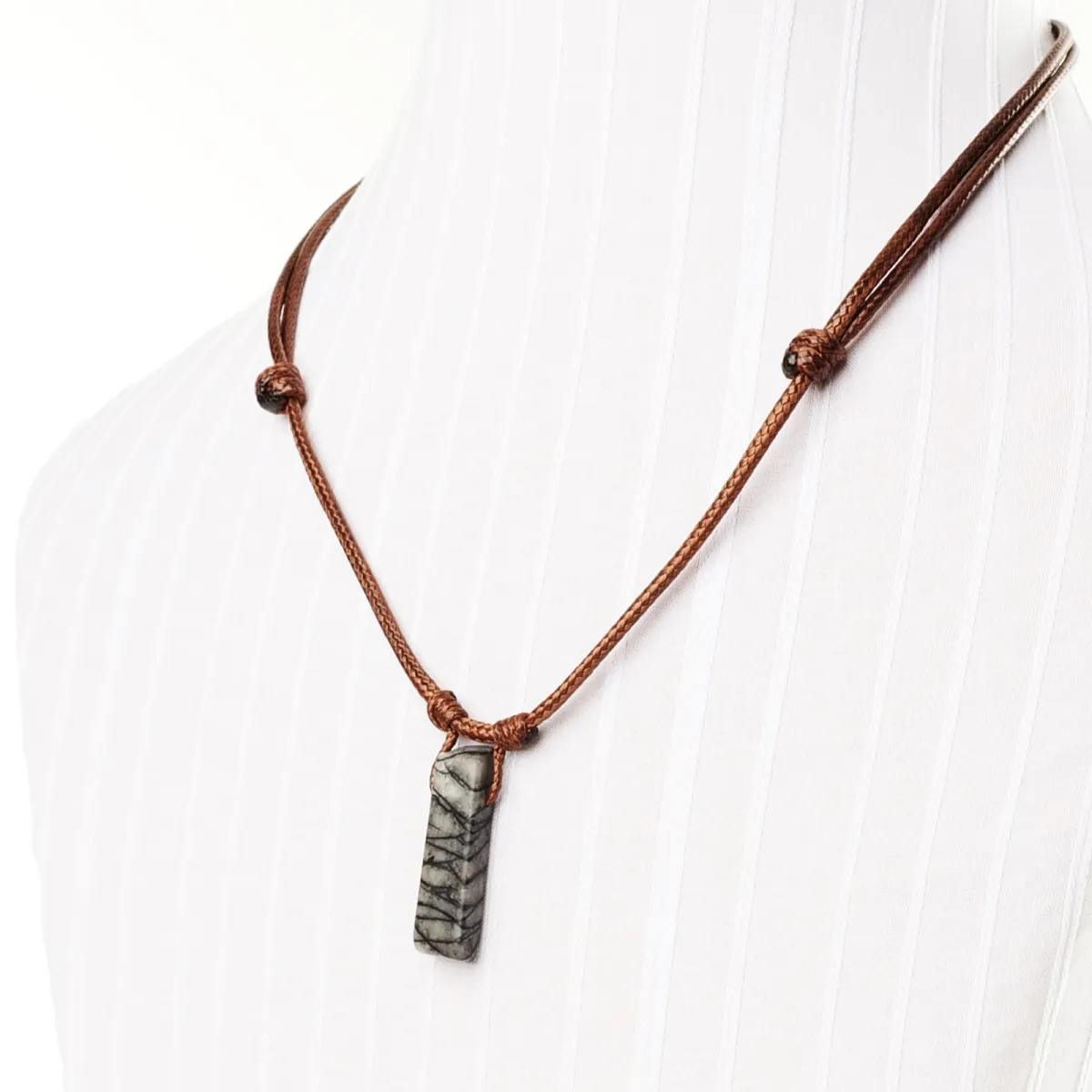 Collier Pierre coton d'avril