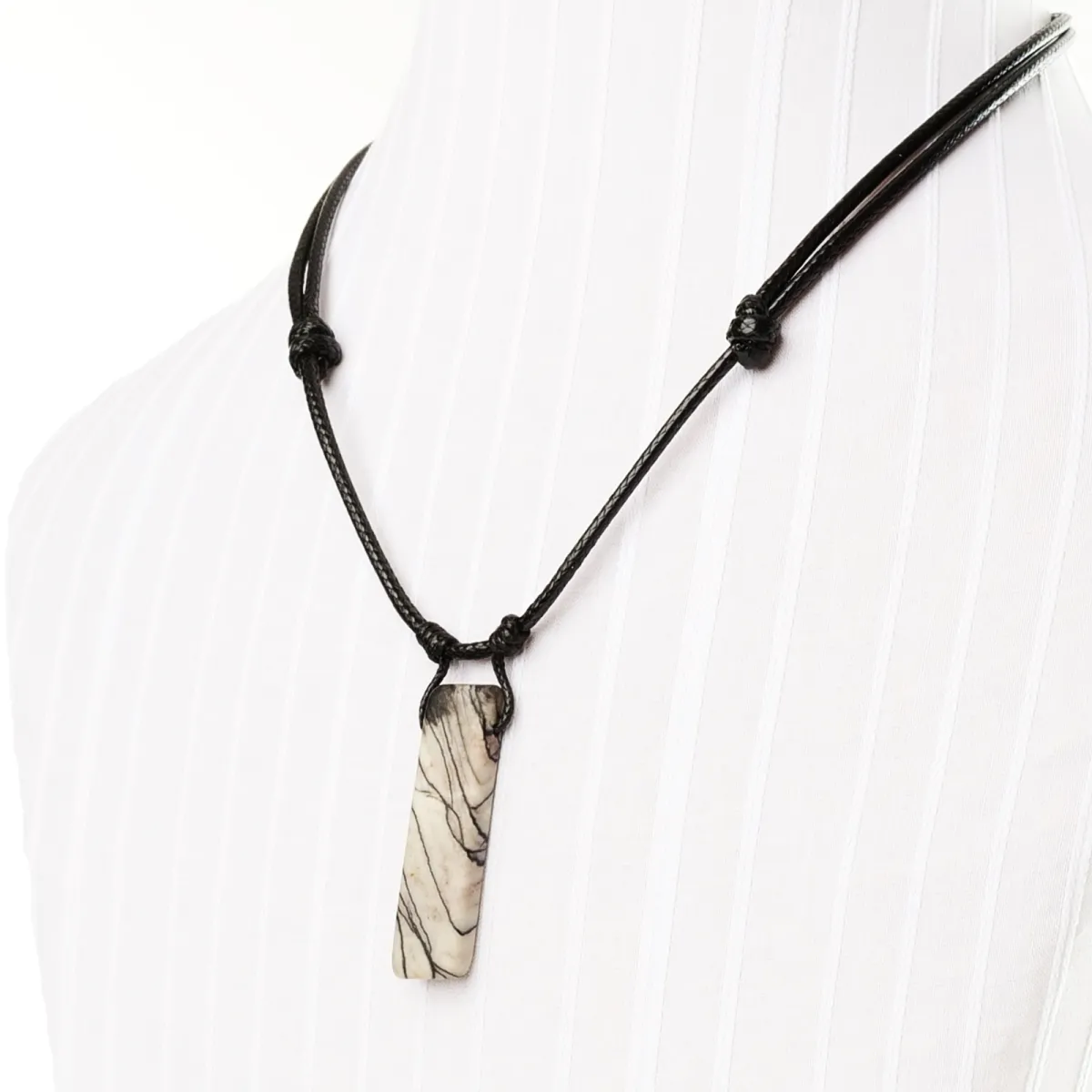 Collier Pierre coton d'avril