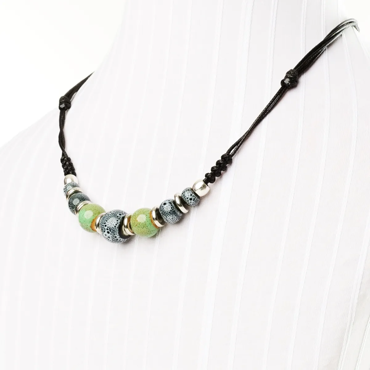 Collier Loire Olive coton d'avril