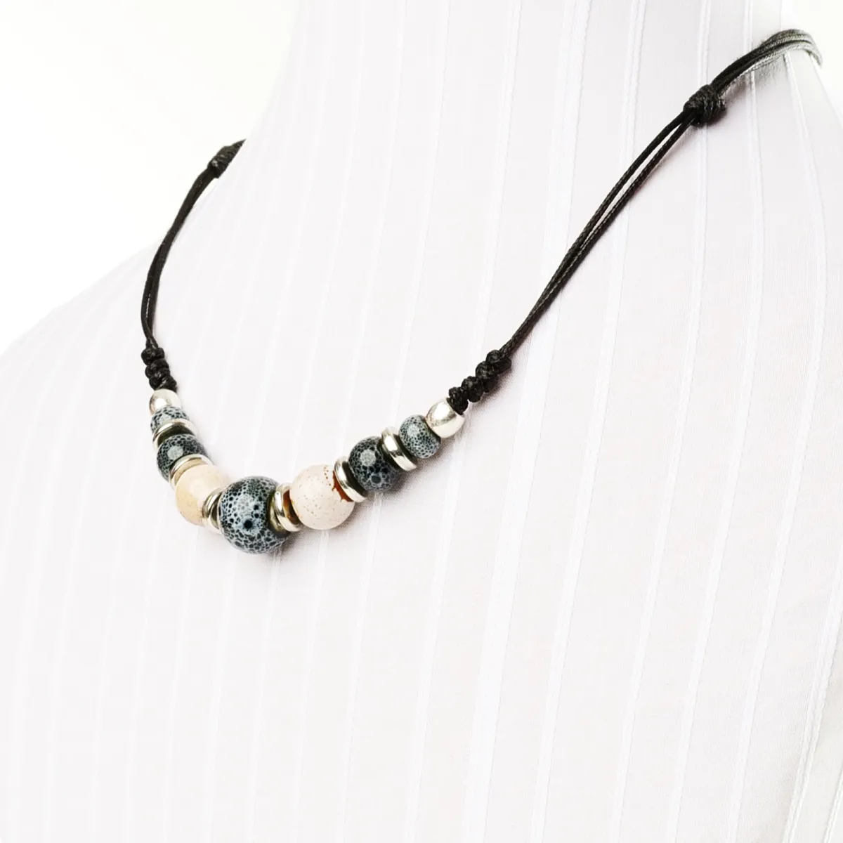 Collier Loire Crème coton d'avril