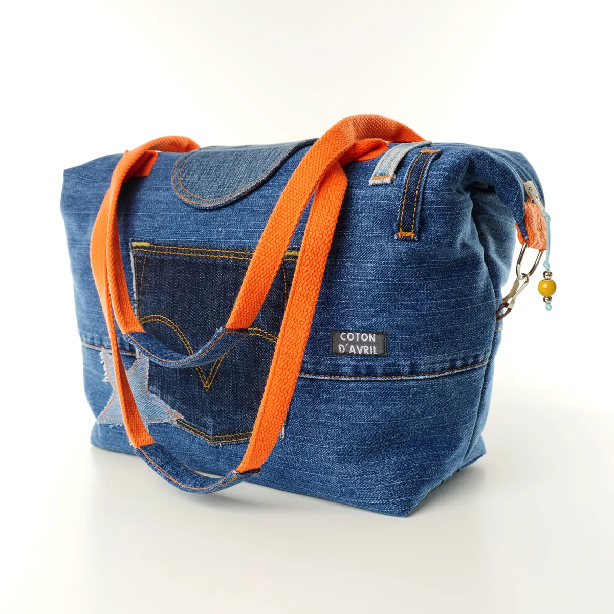 Sac à main Coton d'Avril D20 Jeans Couleur