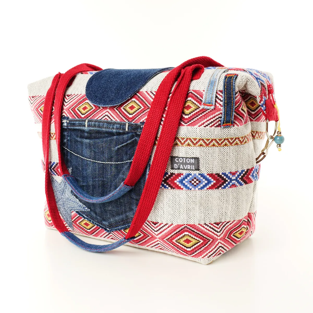 Sac à main Coton d'Avril D20 Ethnique