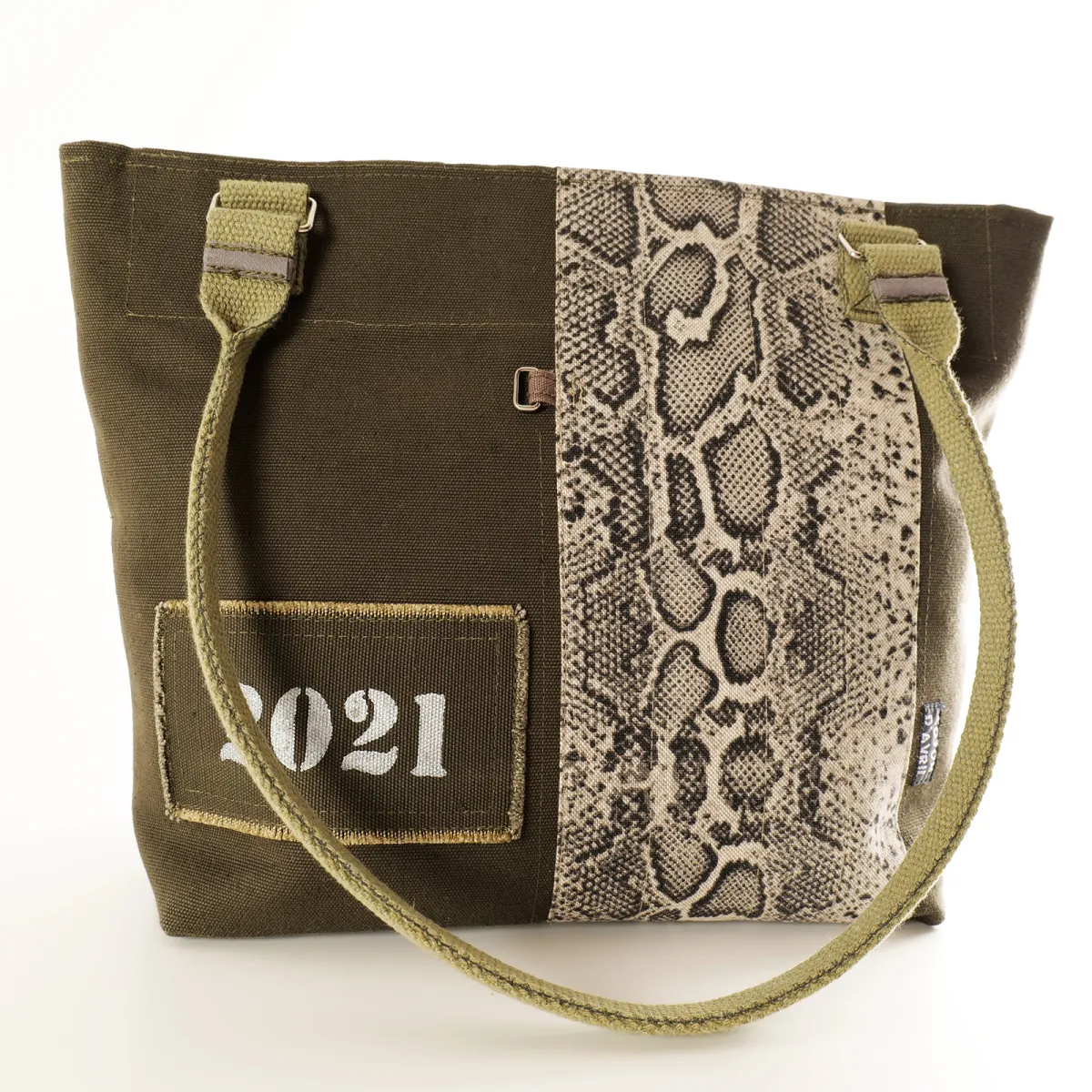 Sac Cabas Coton d'Avril AVRIL Serpent