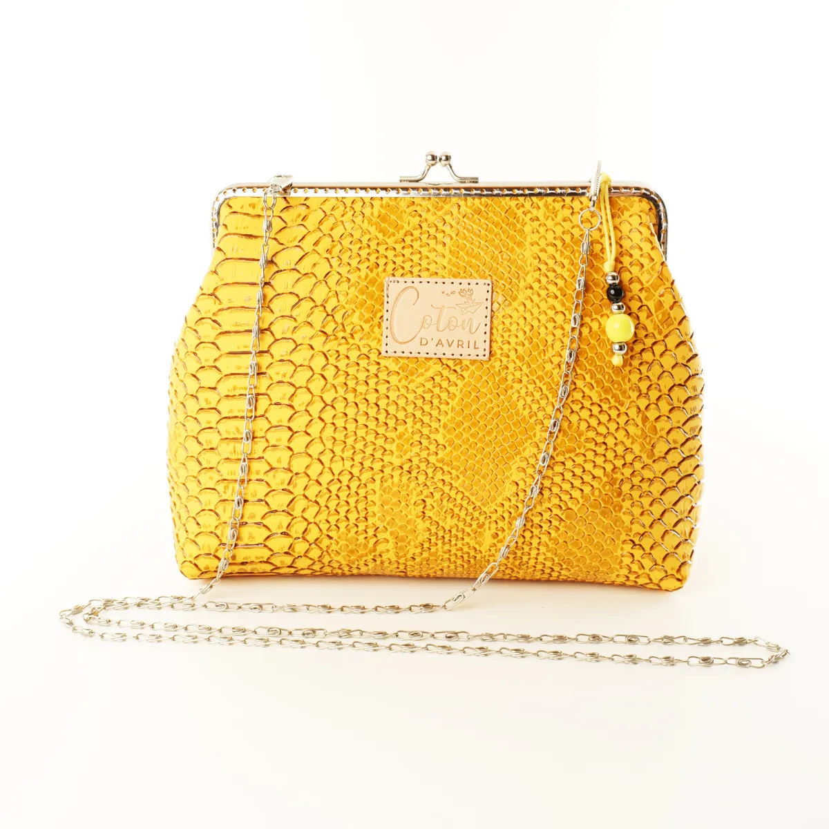 Mini Sac Coton d'Avril ECAILLE Jaune