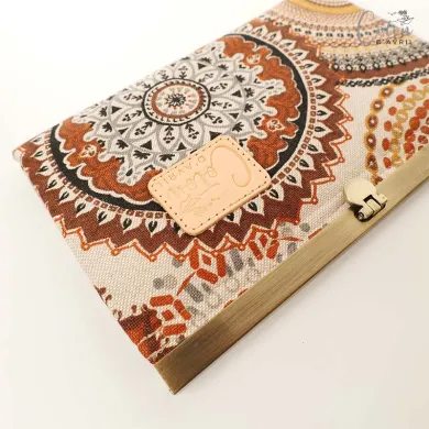 Portefeuille Compagnon Coton d'Avril MANDALA