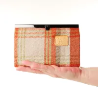 Portefeuille Compagnon Coton d'Avril MANDARINE