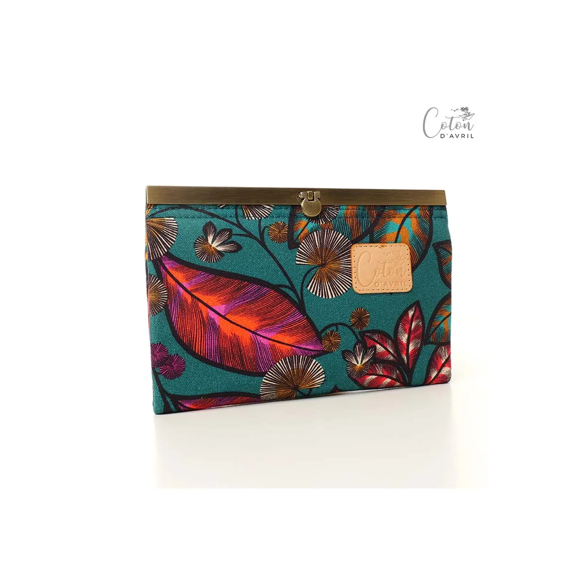 Portefeuille Compagnon Coton d'Avril PETAL