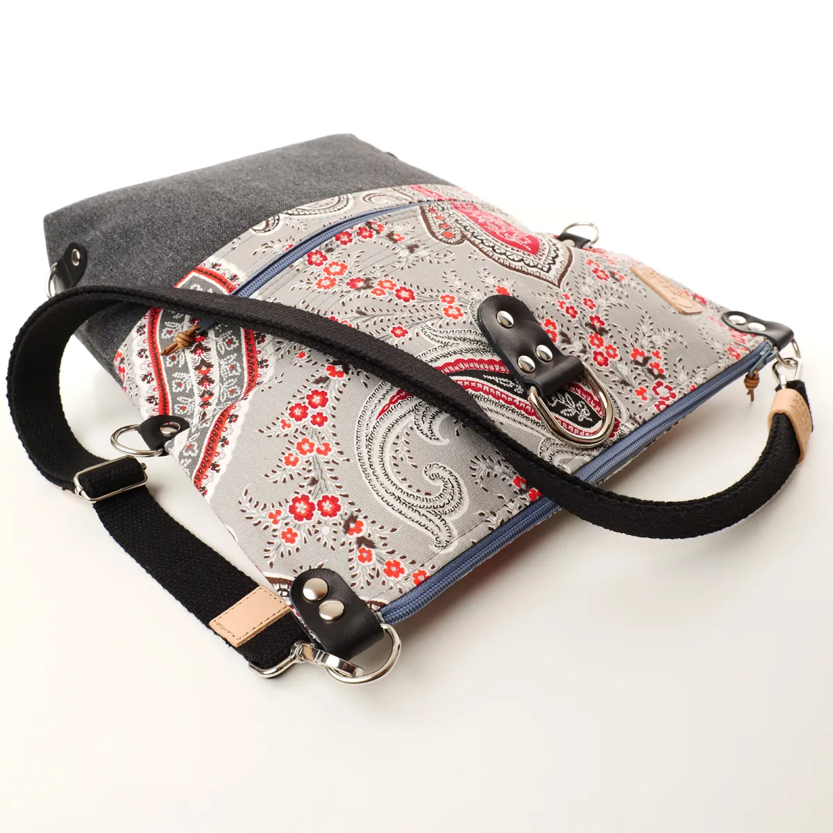 Sac convertible 3 en 1 Coton d'Avril MAGALI Cachemire