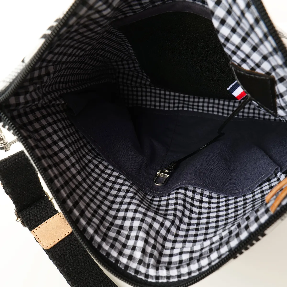 Sac à main Coton d'Avril VERDON Fusain