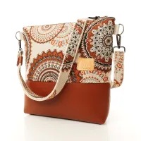 Sac à main Coton d'Avril VERDON Mandala