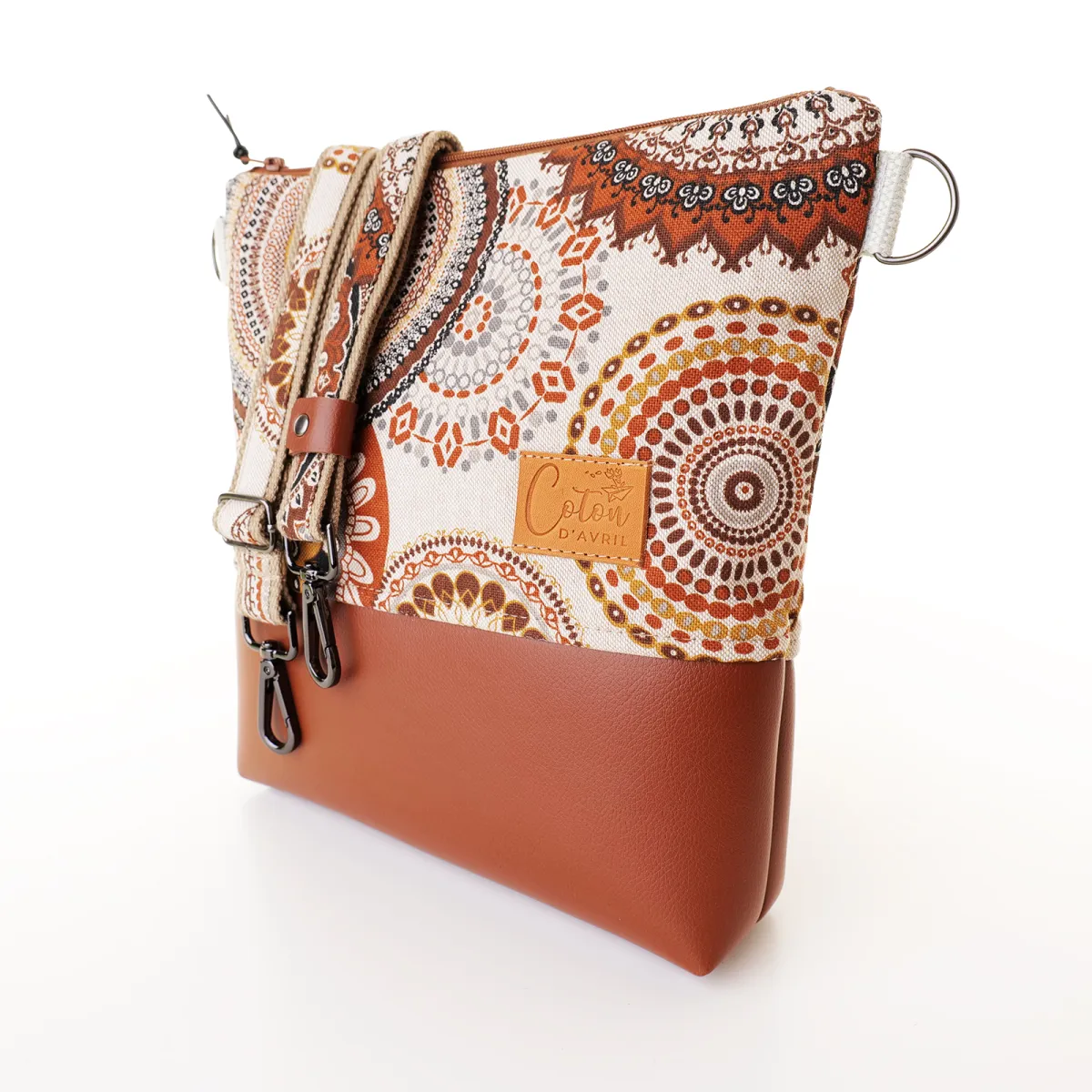 Sac à main Coton d'Avril VERDON Mandala