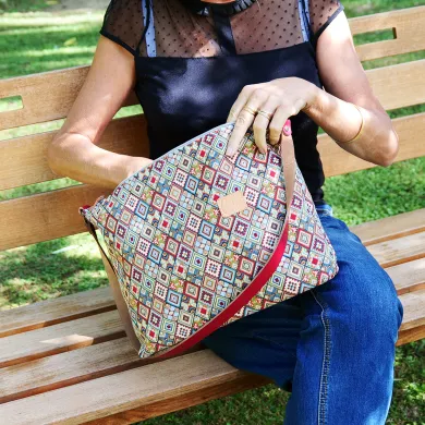 Sac à main MANON Mosaïque
