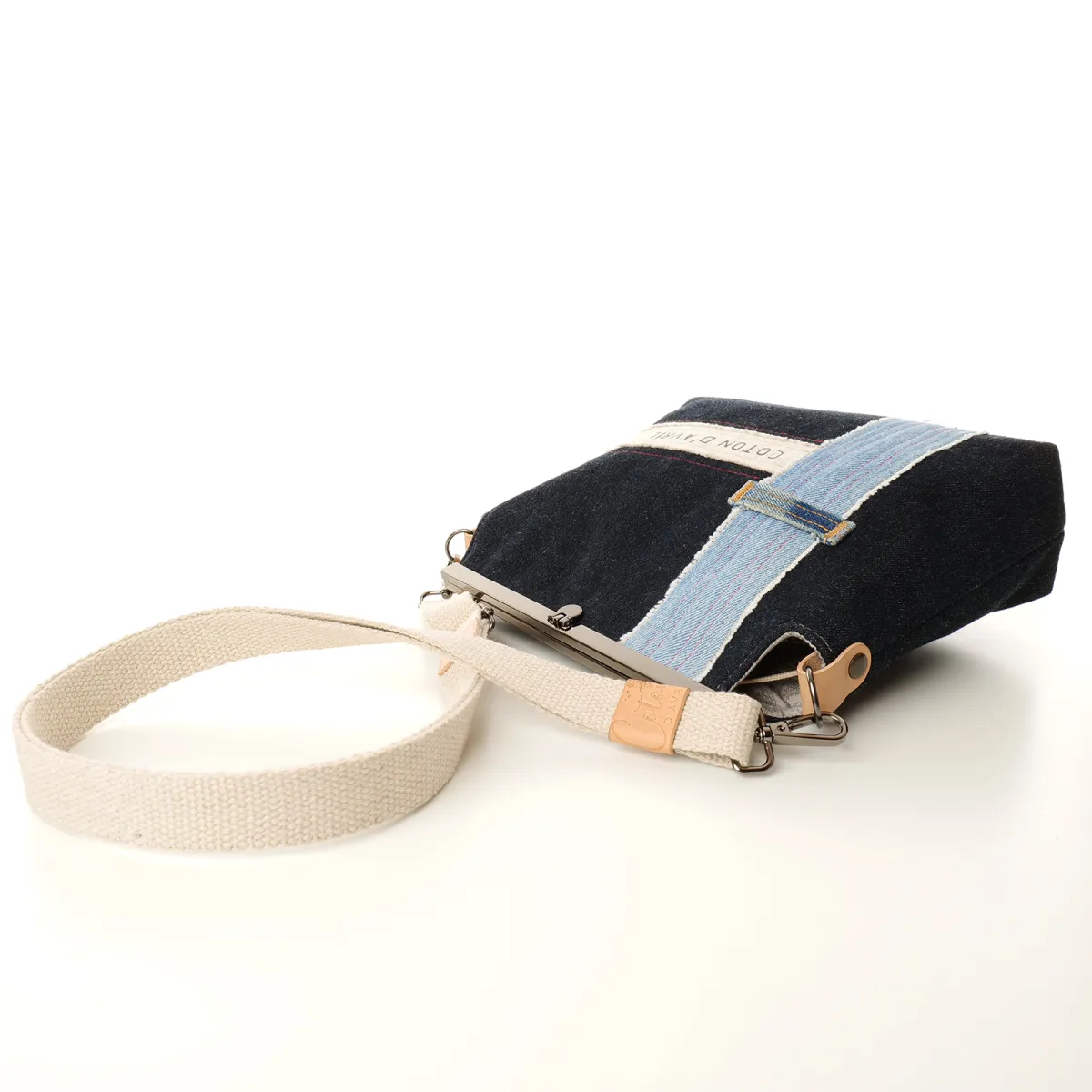 Sac à main Coton d'Avril SIGNATURE Bleu