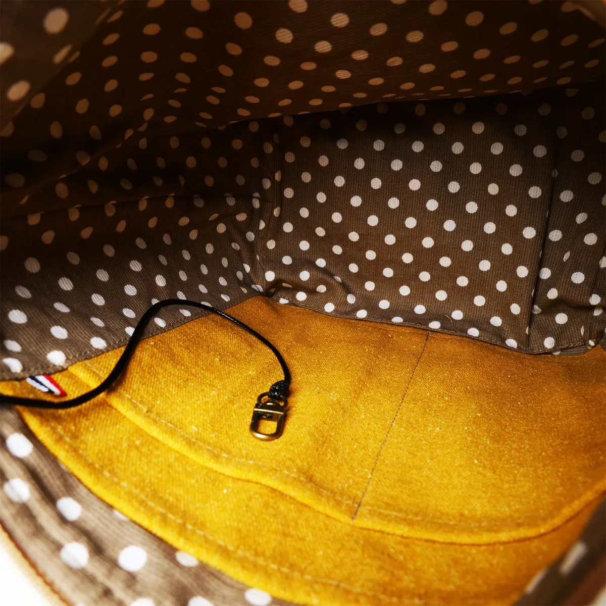 Sac à main Coton d'Avril GARLABAN Feuilles