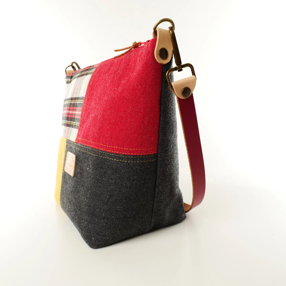 Sac à main Coton d'Avril GARLABAN Tartan