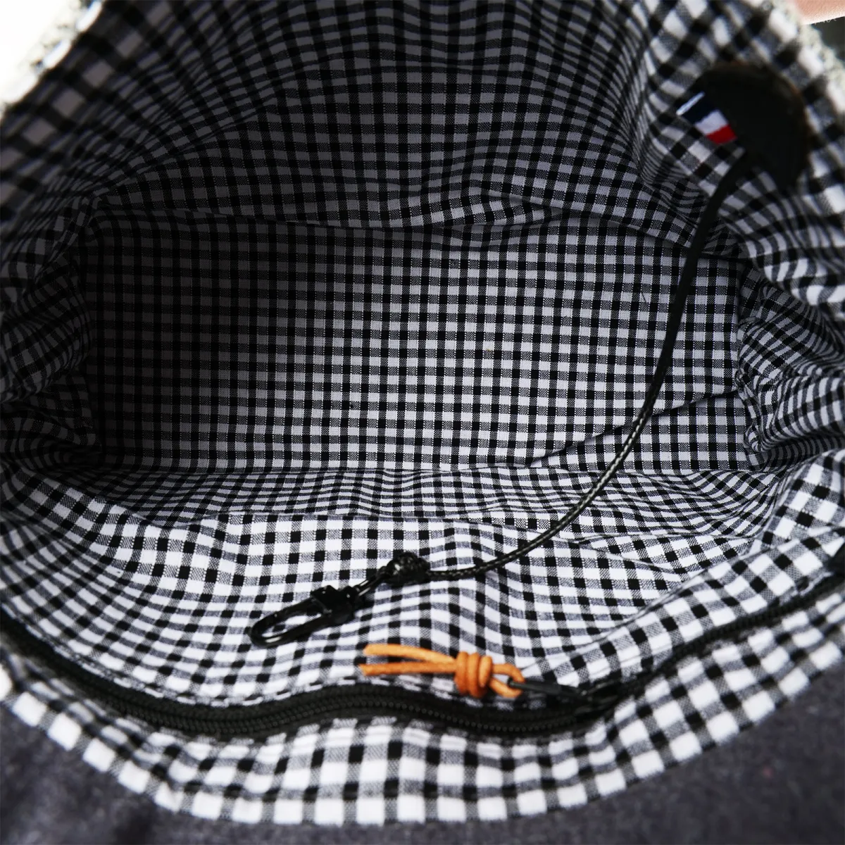 Sac à main Coton d'Avril FANNY Ardoise