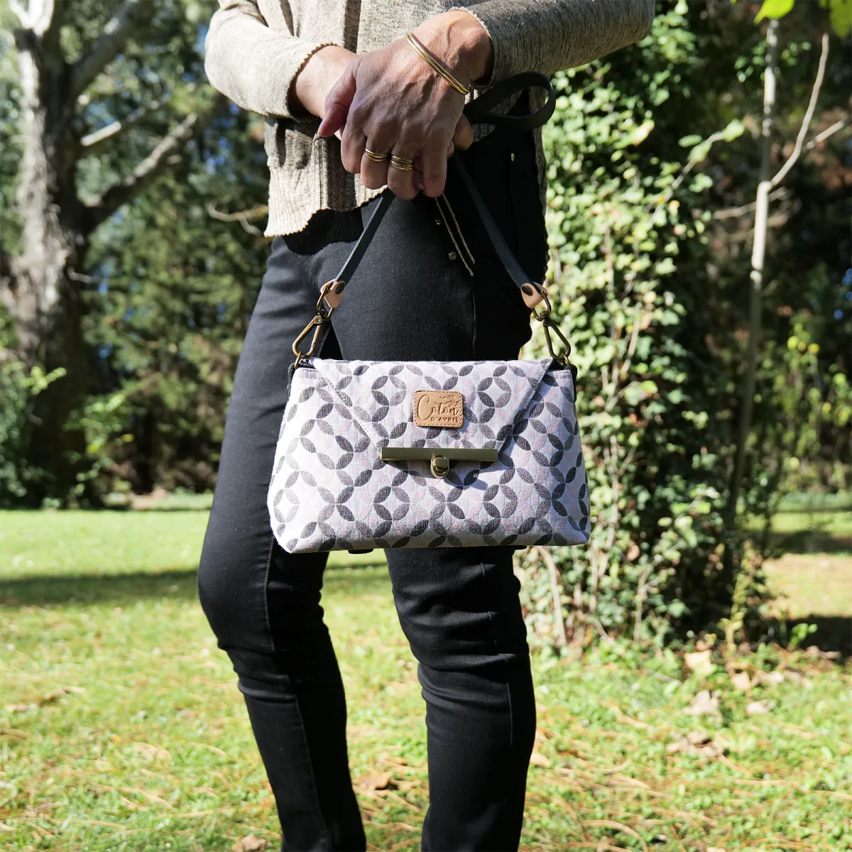 Sac à main Coton d'Avril FANNY Aurore