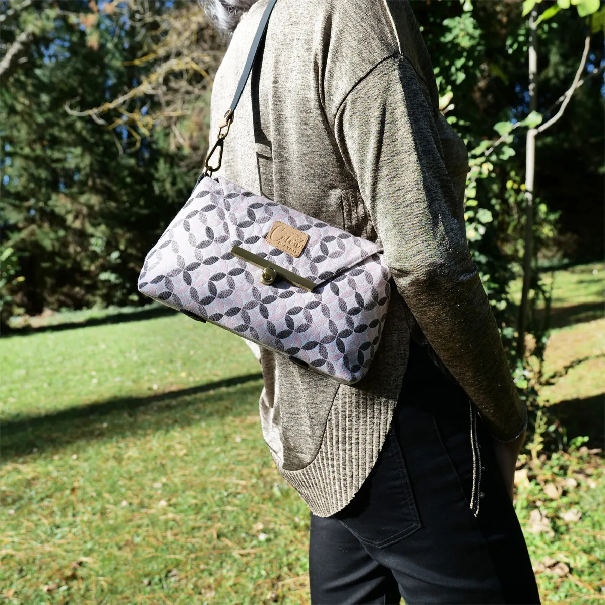 Sac à main Coton d'Avril FANNY Aurore