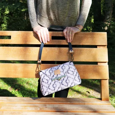 Sac à main Coton d'Avril FANNY Aurore