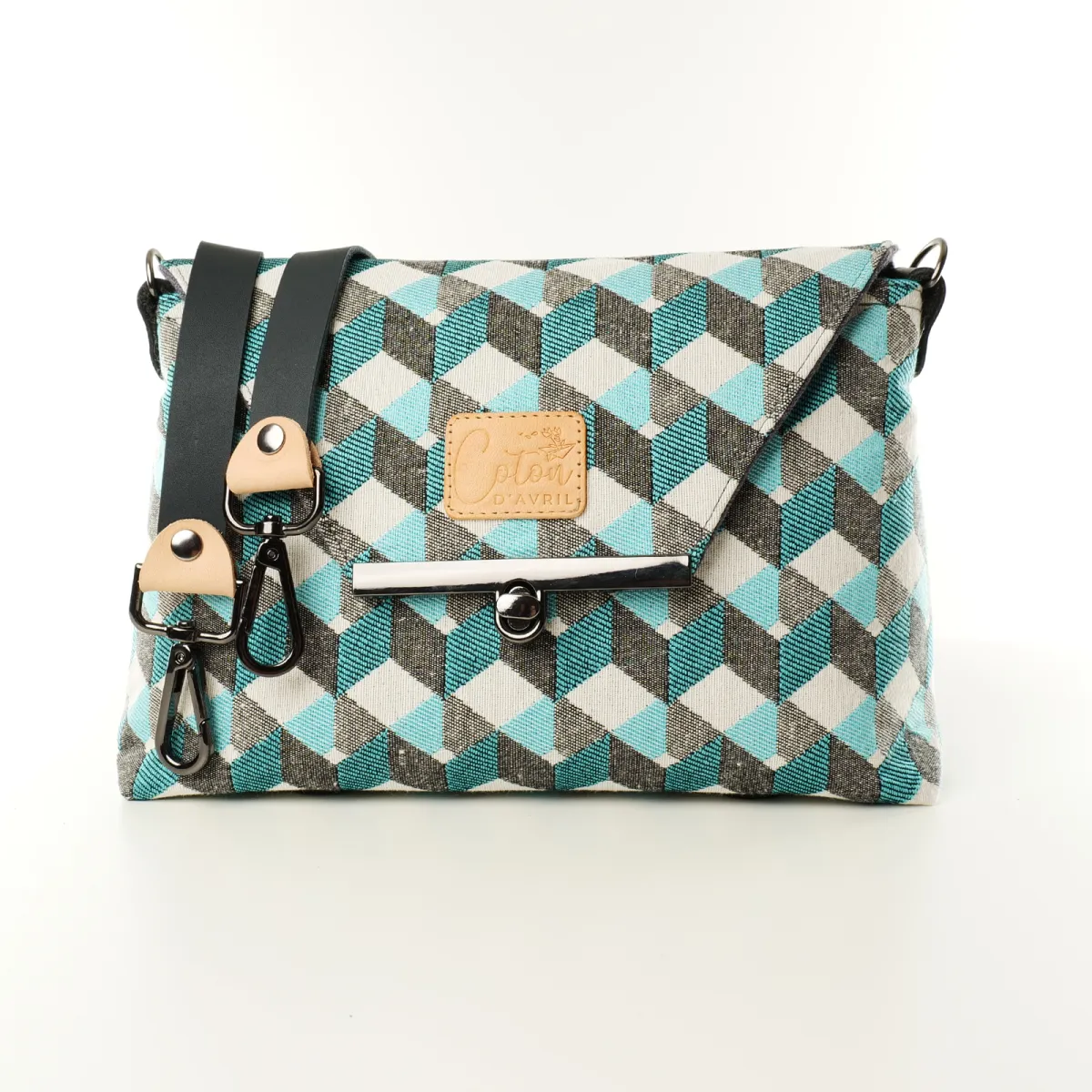 Sac à main Coton d'Avril FANNY Olive