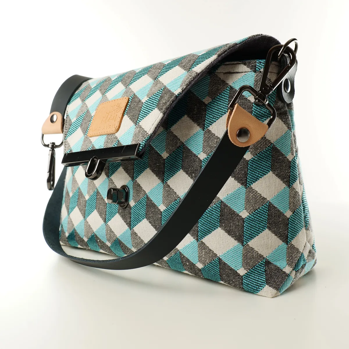 Sac à main Coton d'Avril FANNY Olive