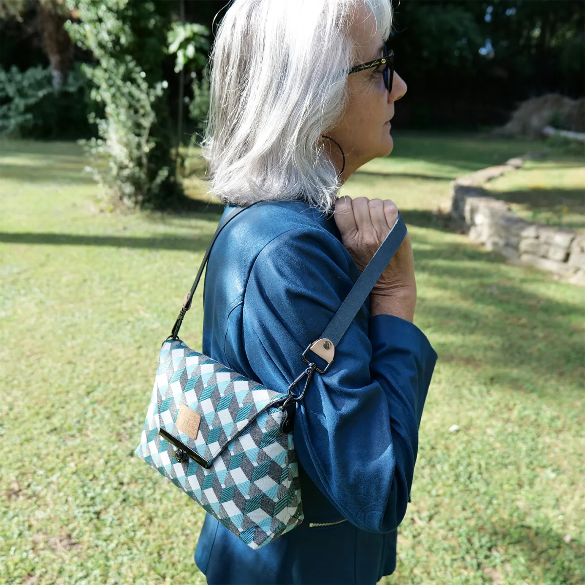 Sac à main Coton d'Avril FANNY Olive