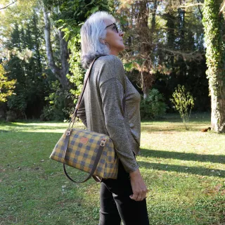 Sac à main Coton d'Avril CESAR Ambre