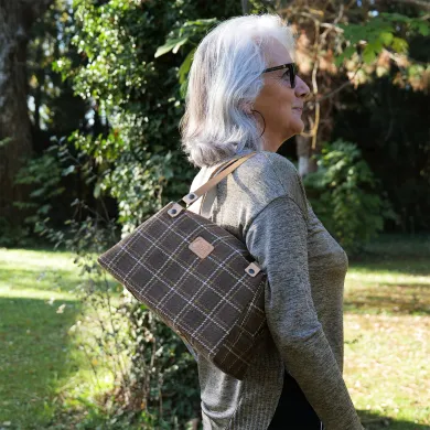 Sac à main Coton d'Avril CESAR Cappuccino