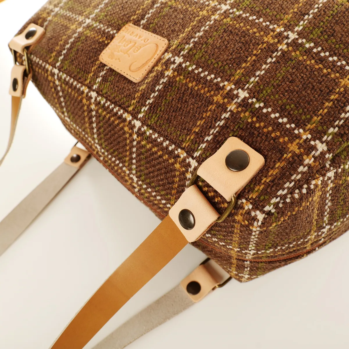 Sac à main Coton d'Avril CESAR Cappuccino