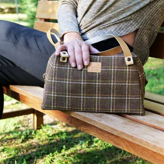 Sac à main Coton d'Avril CESAR Cappuccino