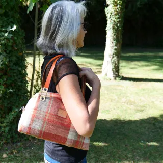 Sac à main Coton d'Avril CESAR Mandarine