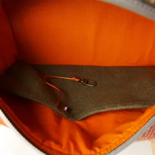 Sac à main Coton d'Avril CESAR Mandarine