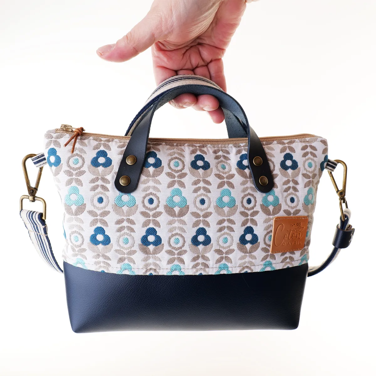 Sac Coton d'Avril VENTOUX Fleurs