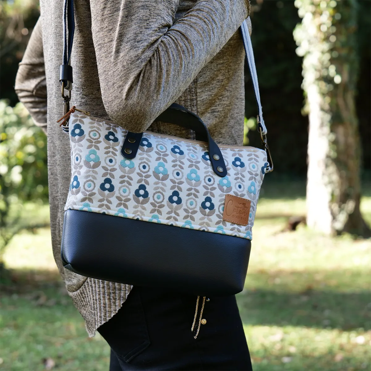Sac Coton d'Avril VENTOUX Fleurs