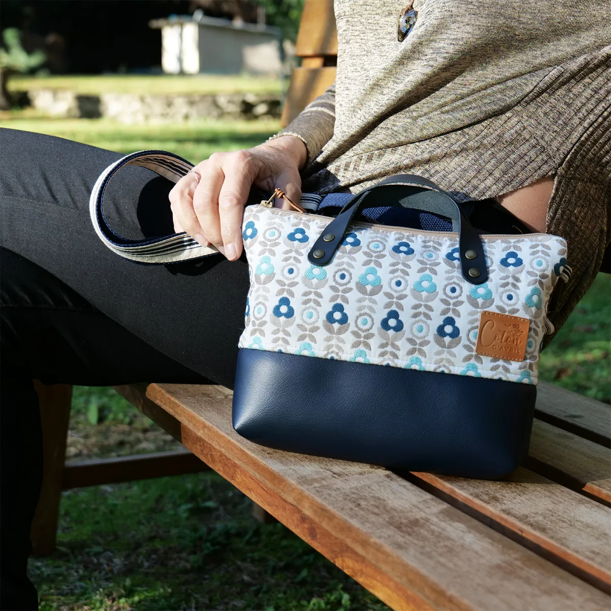 Sac Coton d'Avril VENTOUX Fleurs