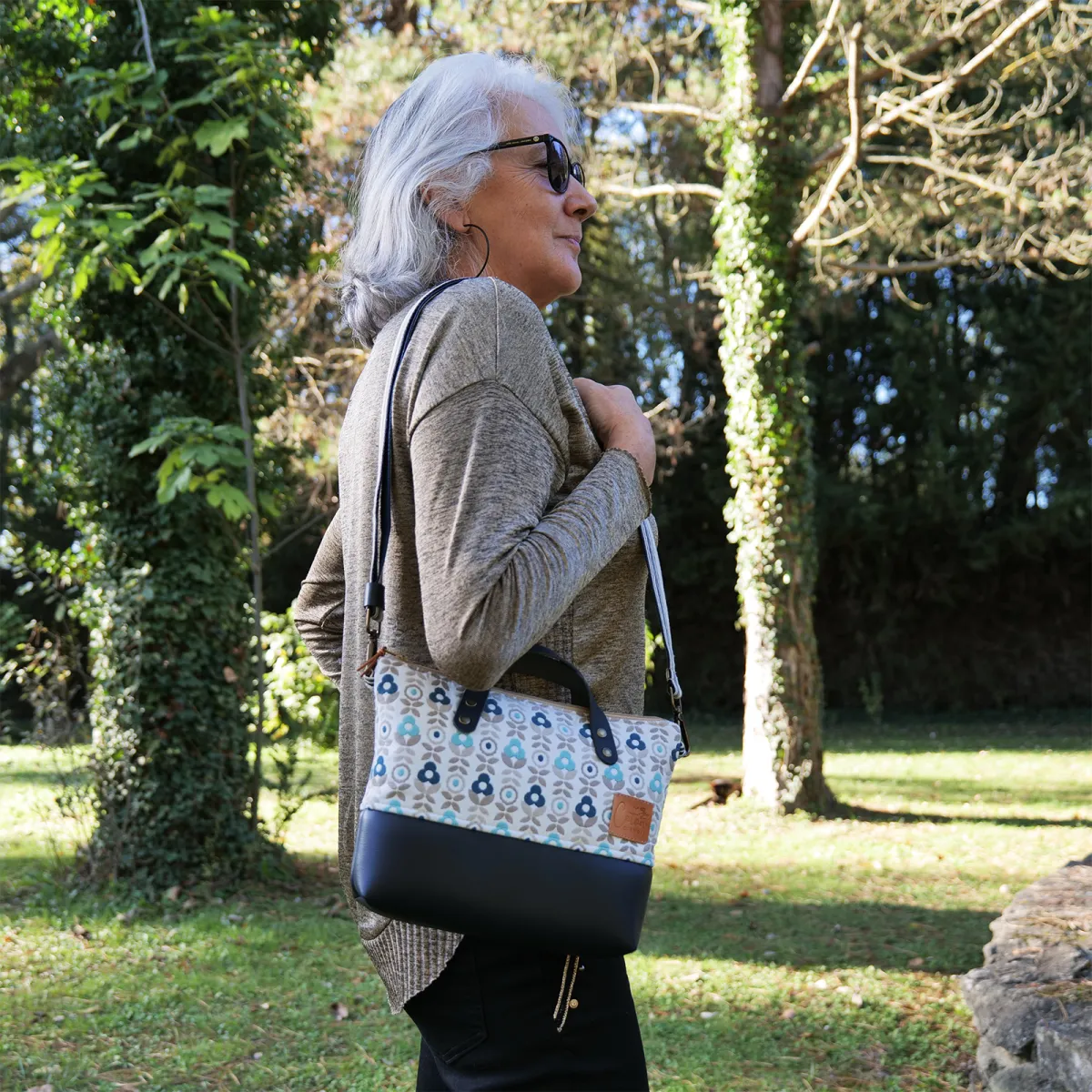 Sac Coton d'Avril VENTOUX Fleurs