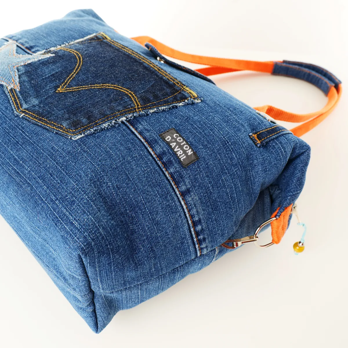 Sac à main Coton d'Avril D20 Jeans Couleur