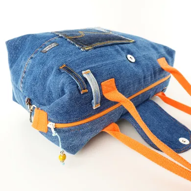 Sac à main Coton d'Avril D20 Jeans Couleur