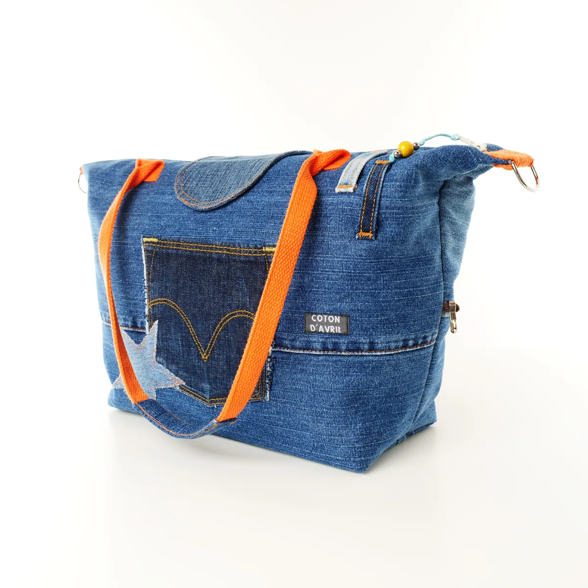 Sac à main Coton d'Avril D20 Jeans Couleur