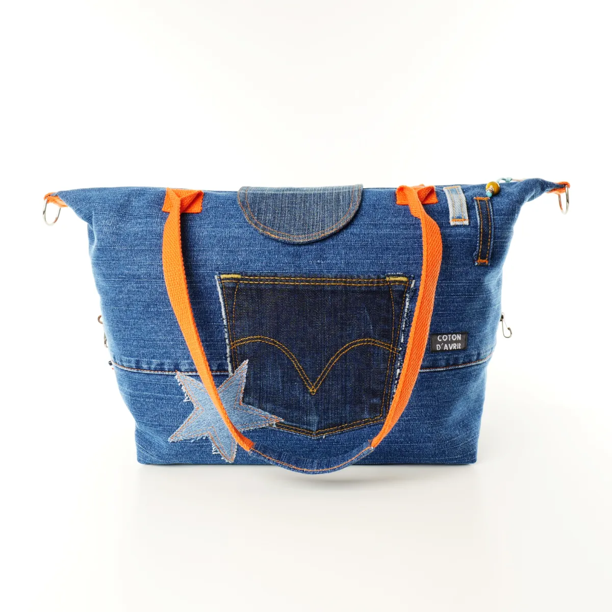 Sac à main Coton d'Avril D20 Jeans Couleur
