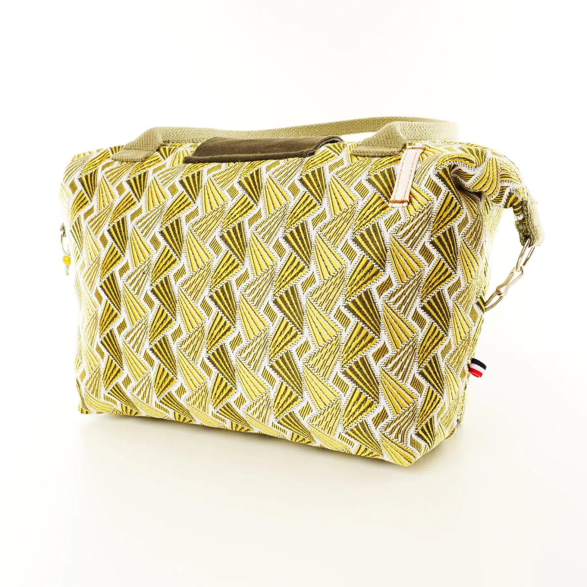 Sac à main Coton d'Avril D20 Vert Jaune