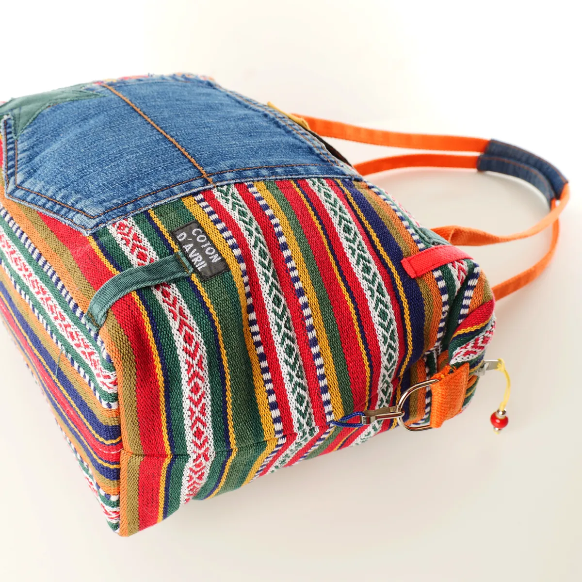 Sac à main Coton d'Avril D20 Aztèque