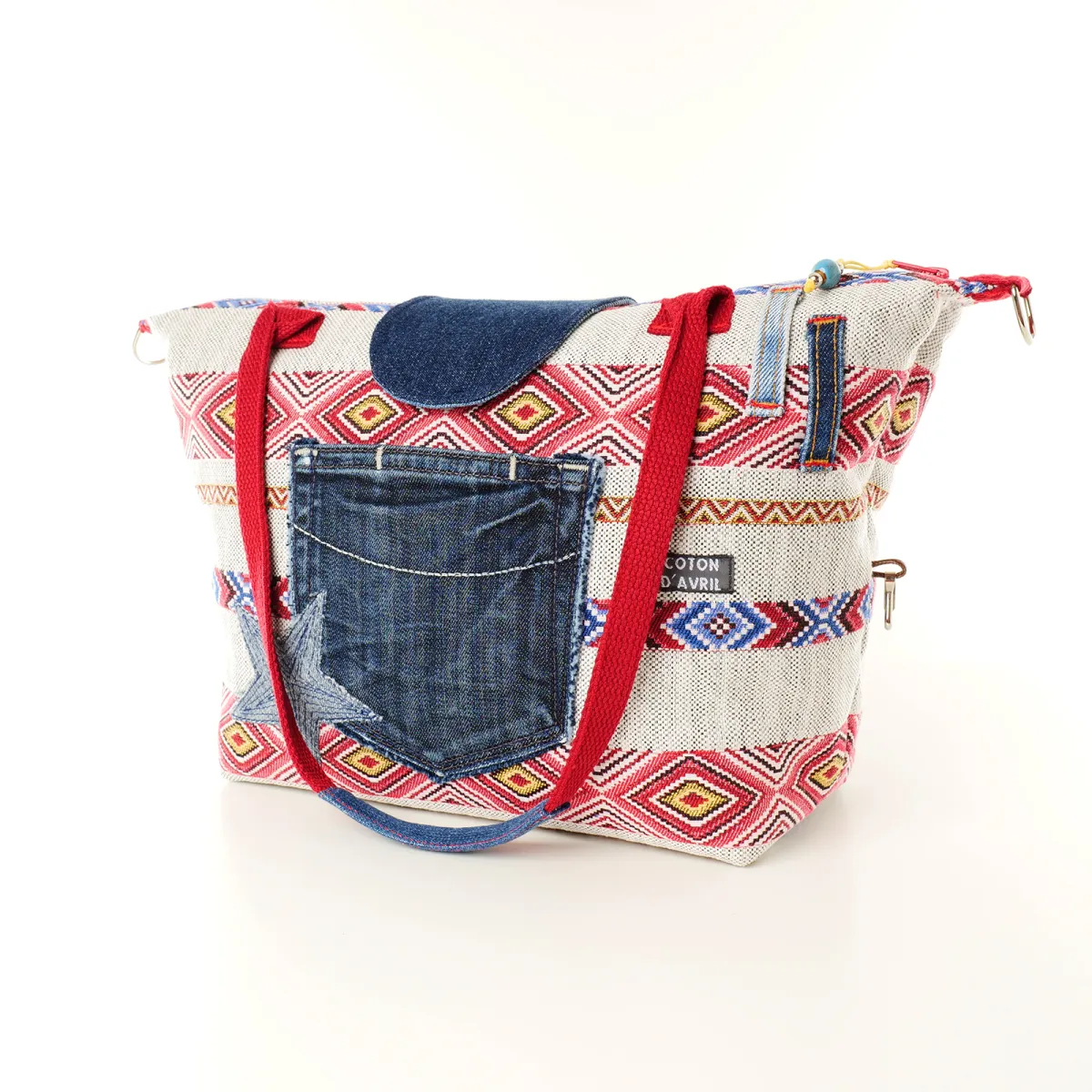 Sac à main Coton d'Avril D20 Ethnique