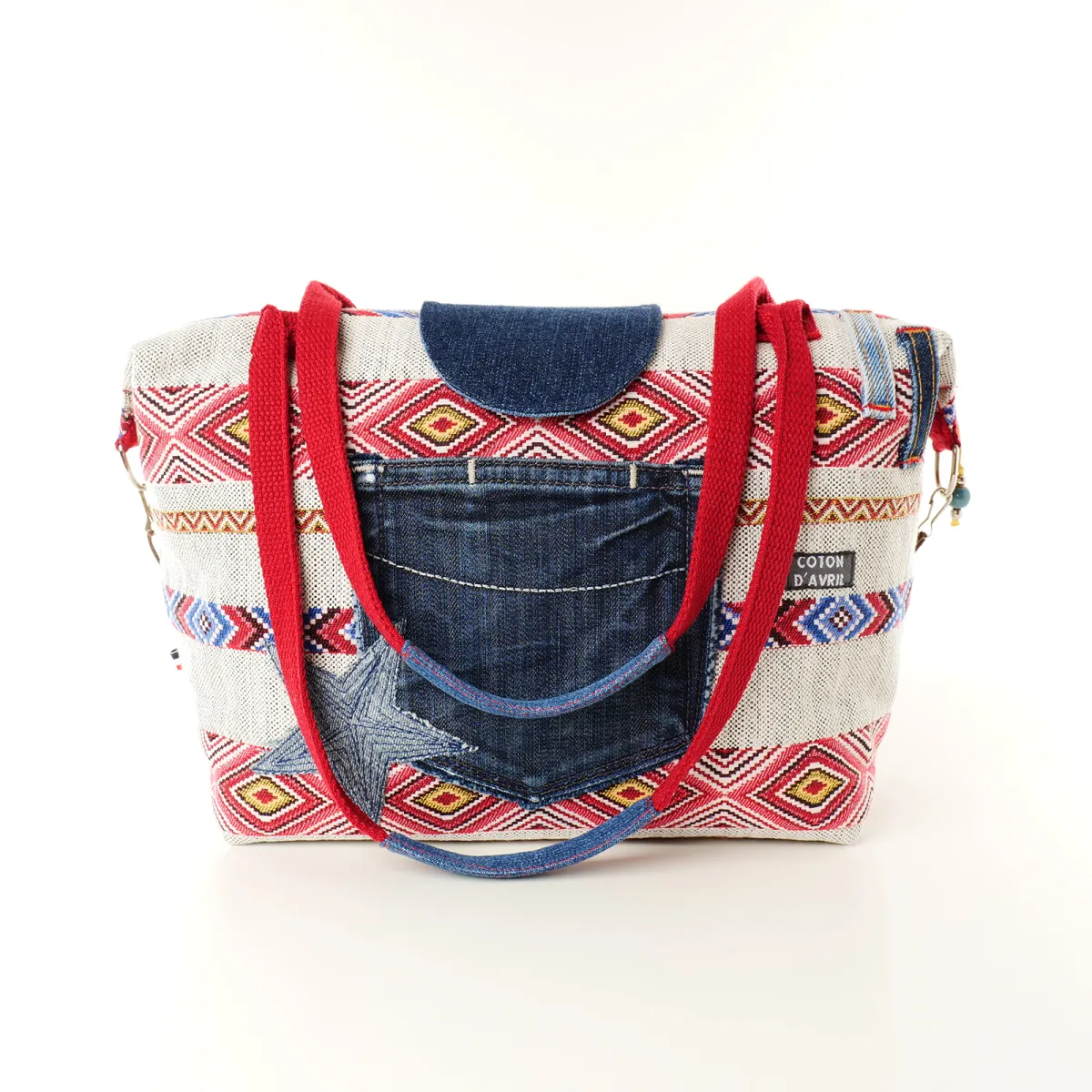 Sac à main Coton d'Avril D20 Ethnique